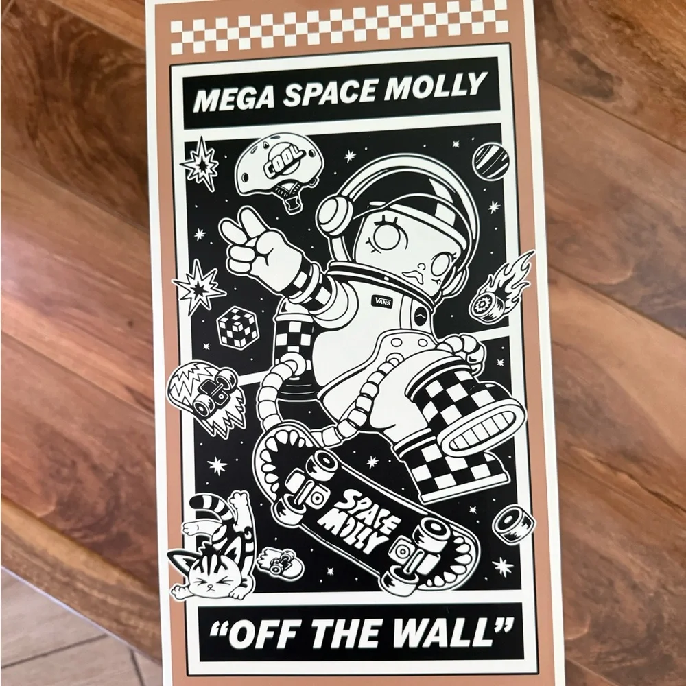 Vans Mega Space Molly 400% - Black and White - Picture 2 of 4